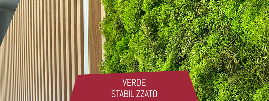 verde stabilizzato giardino verticale
